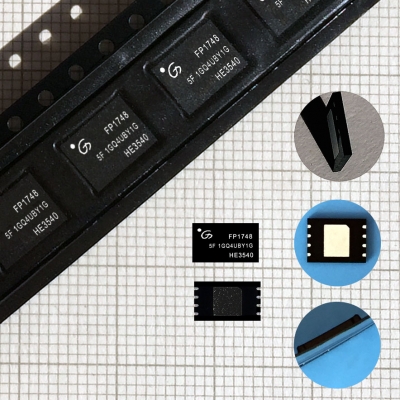 GD5F1GQ4UBYIGR  GIGADEVICE NAND FLASH 1GBIT 2.7-3.6V 120MHZ WSON8